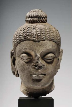 Kopf eines Buddha