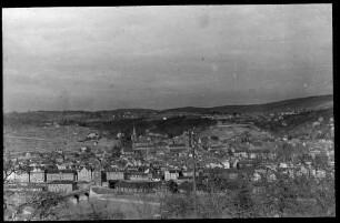 Esslingen: Blick auf die Stadt von Südwesten