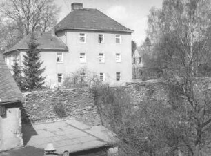 Adorf. Wohnhaus, Ernst-Thälmann-Platz 5. Straßenansicht