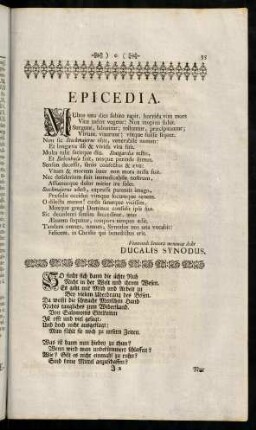 35-47, Epicedia.