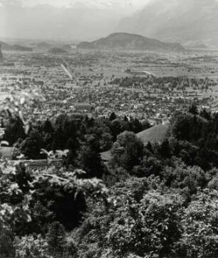 Blick auf die Stadt Dornbirn