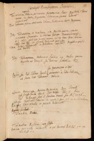 Verzeichnis der Orientalischen Handschriften (Nachtrag)