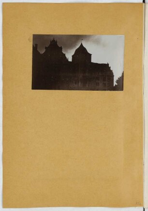 Burg, Schlitz: Ansicht (aus: Skizzen- und Fotoalbum 23)