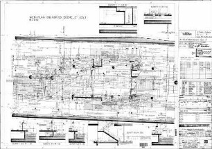 Stuttgart Hbf: Werkplan Technikräume - Be- und Entwässerung S-Bahntunnel