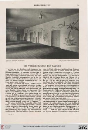 32: Die Verkleidungen des Raumes