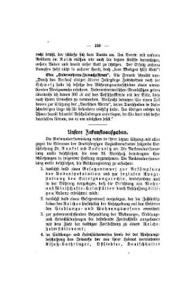 Unsere Zukunftsaufgaben