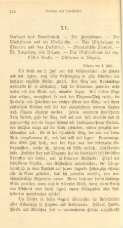 XV. Barbarei und Unwissenheit. - ...