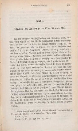 269-274 Chrestus bei Sueton (vita Claudii cap. 25)