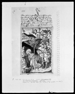 Weltchronik des Jansen Enikel — Marter der heiligen Afra, Folio 138verso