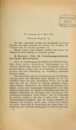 Kleine medizinische Abhandlungen : Separatabdrucke aus der Münchener medizinischen Wochenschrift. 6