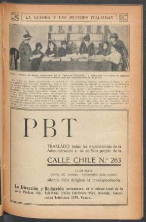 La guerra y las mujeres italianas