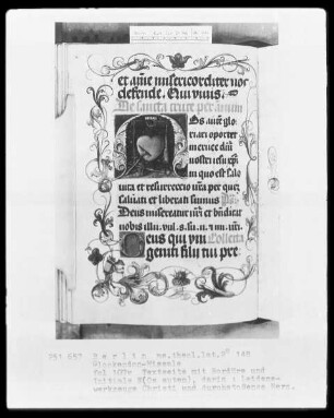 Glockendon-Missale — ---, Folio 107versoBuchseite