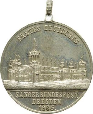 Dresden - 1. Deutsches Sängerbundesfest