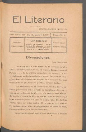 1917,3,88: serie 8, tomo 3, número 88/89 (agosto 11 de 1917)