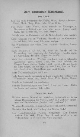 Vom deutschen Vaterland