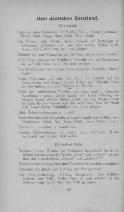 Vom deutschen Vaterland