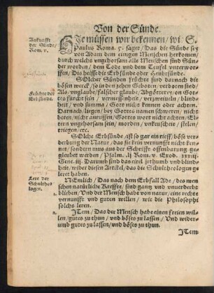 Von der Sünde.