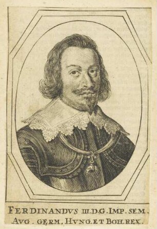 Bildnis des Ferdinandvs III. Imp.