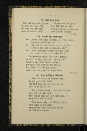 40. Vom fleißigen Bächlein.