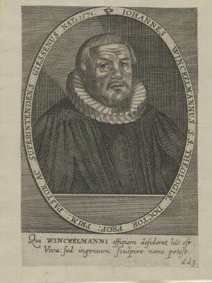 Bildnis des Iohannes Winckelmannus