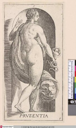 Prudentia [Weisheit; Prudence; Voorzichtigheid]