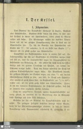 I. Der Kessel
