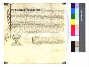 Notariatsinstrument Beningnus Schickh: "Joannis Christophori Pistor resignatio Levitae". (Altrep. S. 19)
