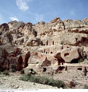 Jordanien: Im Eingangsbereich - Petra