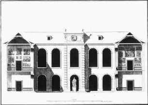 Düsseldorf, Alte Galerie, Aufriss
