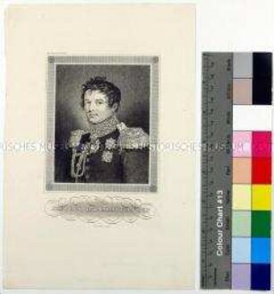 Porträt des preußisch-russischen Feldmarschalls Hans Karl Graf von Diebitsch-Sabalkanski