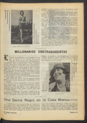 Millonarios contrabandistas