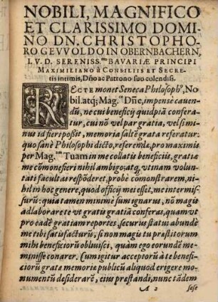Theses Iuridicae De Rescriptis