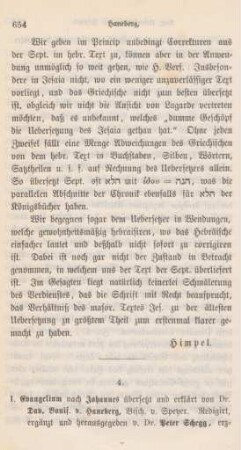 654-660 [Rezension] Haneberg, Daniel Bonifacius von, X - XXI