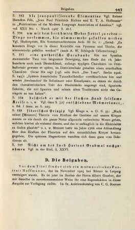 D. Die Beigaben