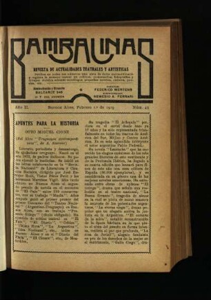 El arlequín : trágedia moderna