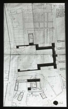 Neues und Altes Schloß, Plan Rettis