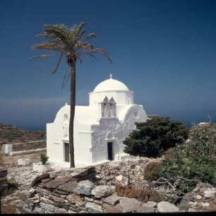Sifnos. Klosterkirche Agios Chrysostomos von 1653