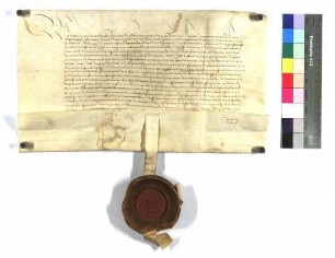 Maximilian, römischer König, belehnt Christoph, Burggraf zu Burtenbach mit drei Höfen zu Burtenbach.