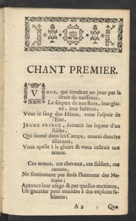 Chant Premier