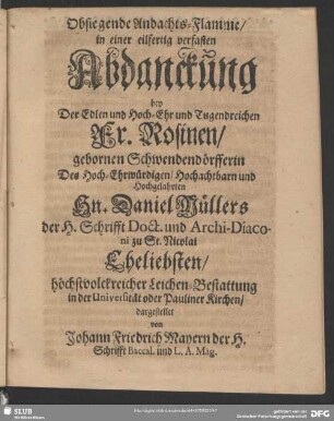 Obsiegende Andachts-Flamme