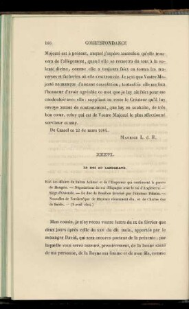 XXXVI. Le Roi au Landgrave (3 avril 1604)