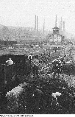 Freital-Döhlen. Stahlwerk Döhlen, Oktober 1948