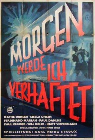 Morgen werde ich verhaftet