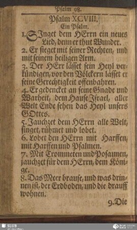Psalm XCVIII