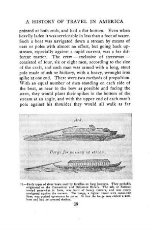 12. Two keel-boats working their way up a small river. - 8vo. C. Amer. c. 1808