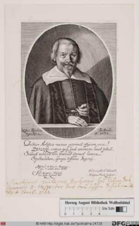 Bildnis Martin Zeiller (Zeiler)