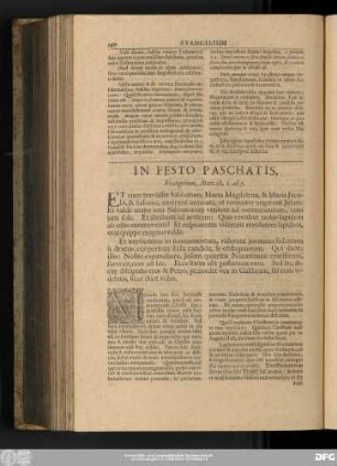 In Festo Paschatis, Evangelium, Marc. 16. 1. ad 7.