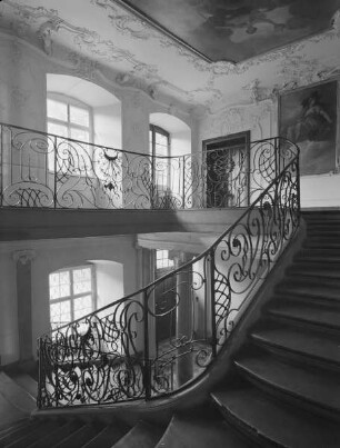 Ehemalige Benediktinerabtei — Treppenhaus