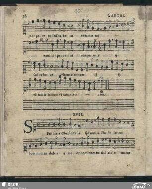 XVII. Spes mea Christe Deus; SWV 69