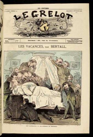 Les Vacances, par Bertall